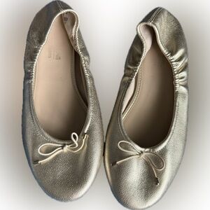 American Eagle Outfitters Women's Gold Ballet-shoes